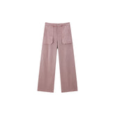 Women's Utility Floor-Length Straight-Leg Jeans